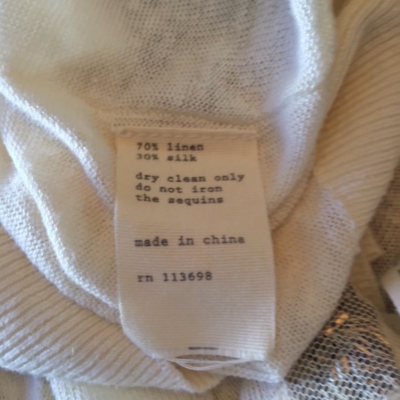 M.O.L. Knits Anthro Linen and Silk Blend Cardigan - Picture 8 of 10